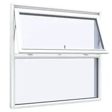 Fastkarm topstyret vinduer