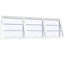 Topstyret vindue3 fag 9 ruder 1