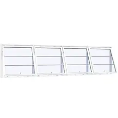 Top-hung window4 compartments 12 panes 1