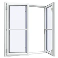 Bondehusvindue 2 fag 4 ruder