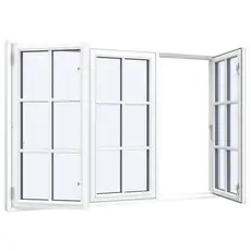 Bondehusvindue 3 fag 18 ruder