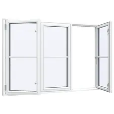 Bondehusvindue 3 fag 6 ruder