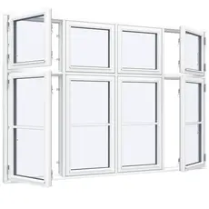 Dannebrogsvindue4 fag 12 ruder