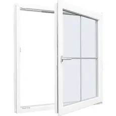 Dreje Kip vindue 1 Fag 4 Ruder