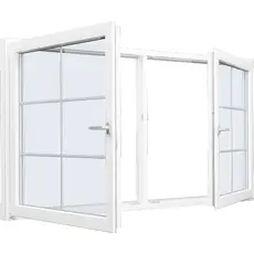 Dreje Kip vindue 2 Fag 12 Rude