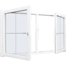 Dreje kip Vindue 2 Fag 8 Ruder