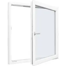 Dreje kip vindue 1 rude