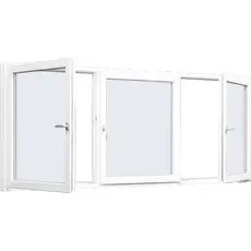 Turn-tilt window 3 bays 3 panes
