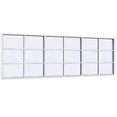 Fastkarmsvindue3 fag 18 ruder