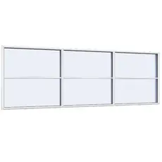 Fastkarmsvindue3 fag 6 ruder