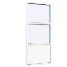 Udestueelement 1 fyldning 2 ruder